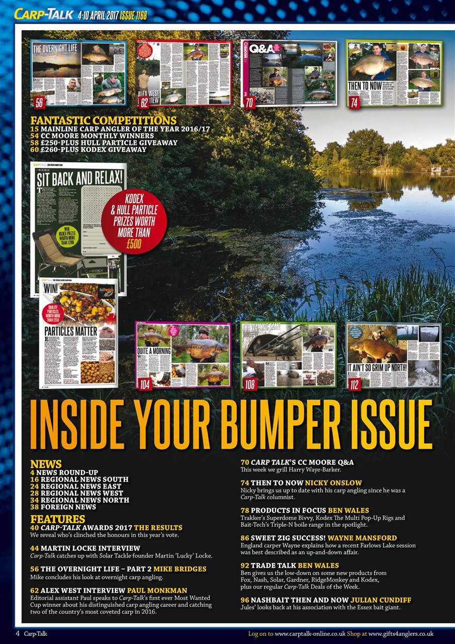 Carp-Talk Preview Pages