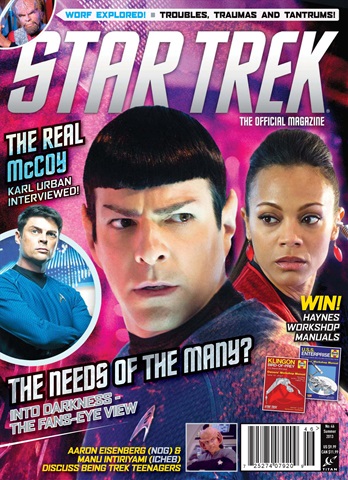 Star Trek Explorer Magazine issue #46 Movie Edition 2013