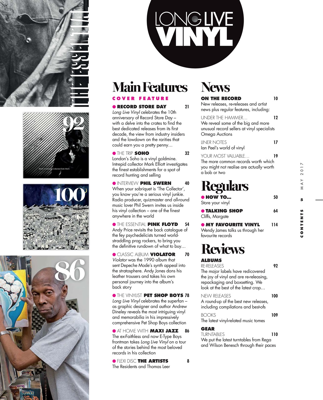 Long Live Vinyl Preview Pages