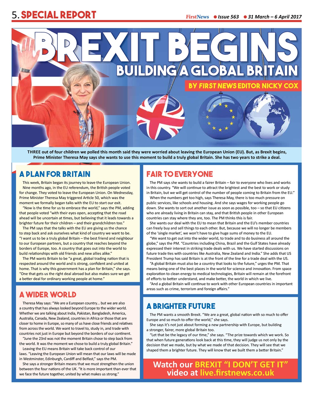 First News Preview Pages