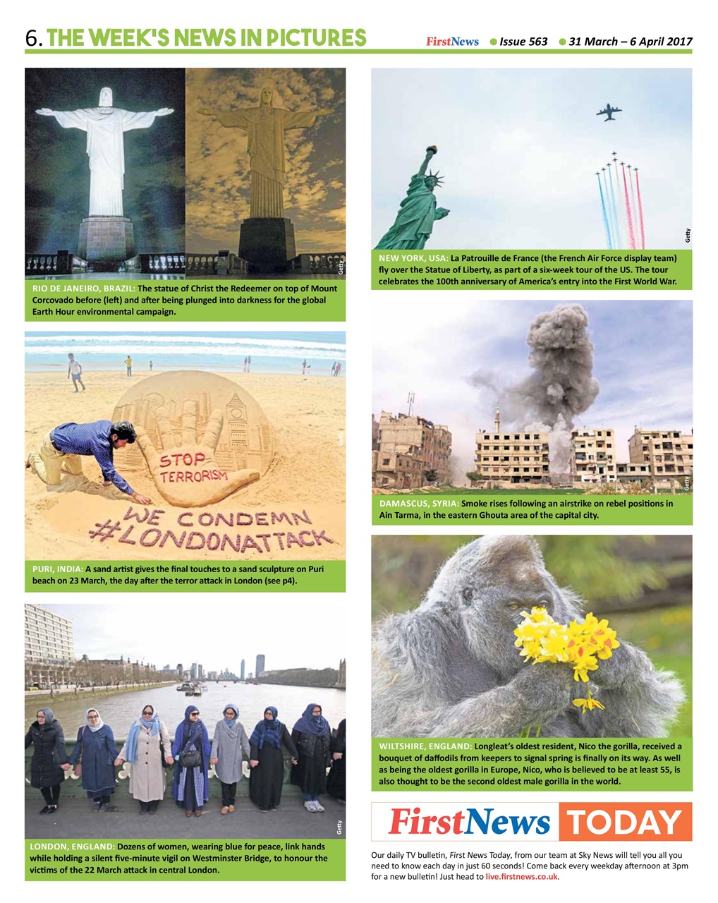 First News Preview Pages