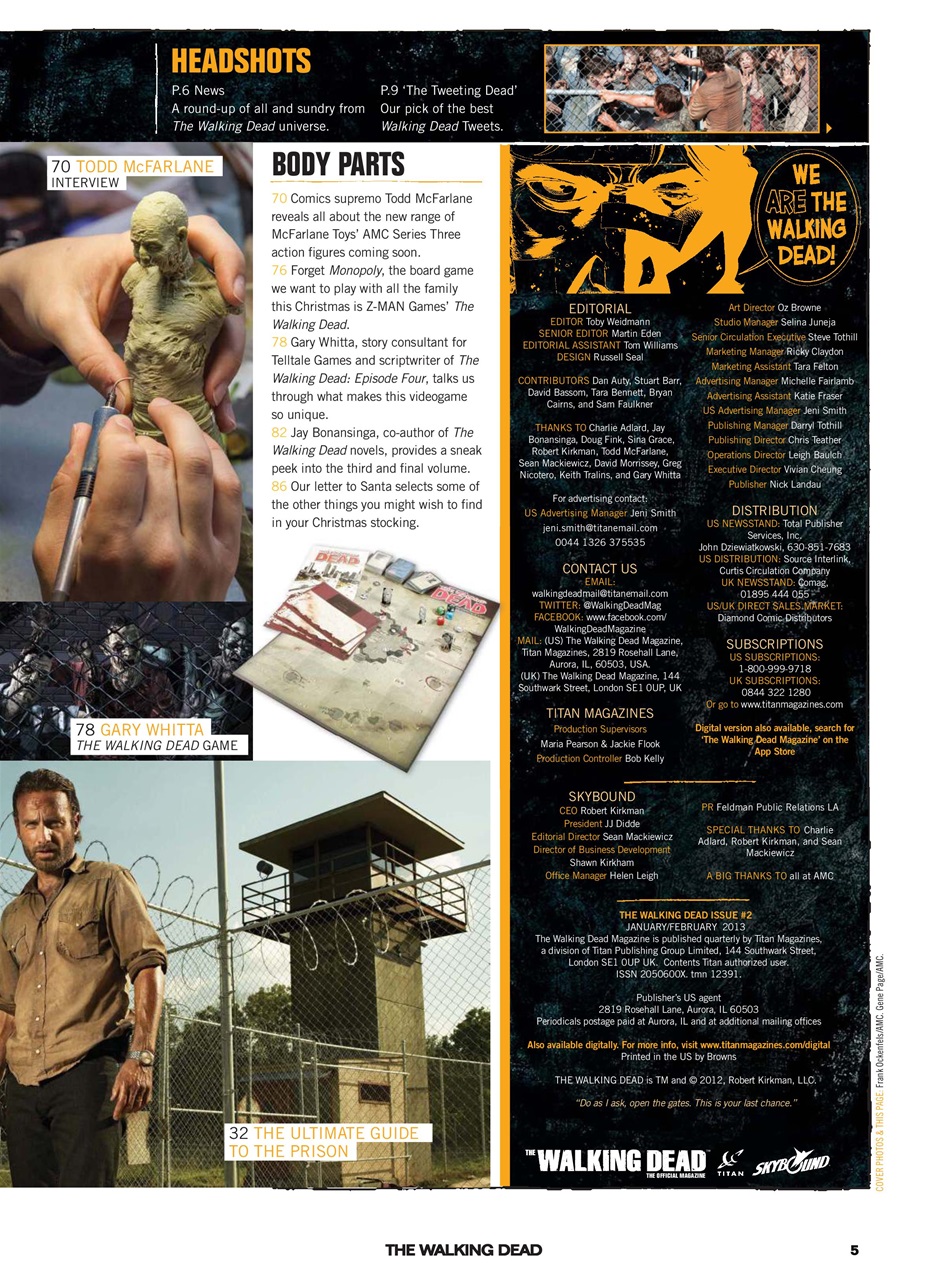 The Walking Dead Magazine Preview Pages