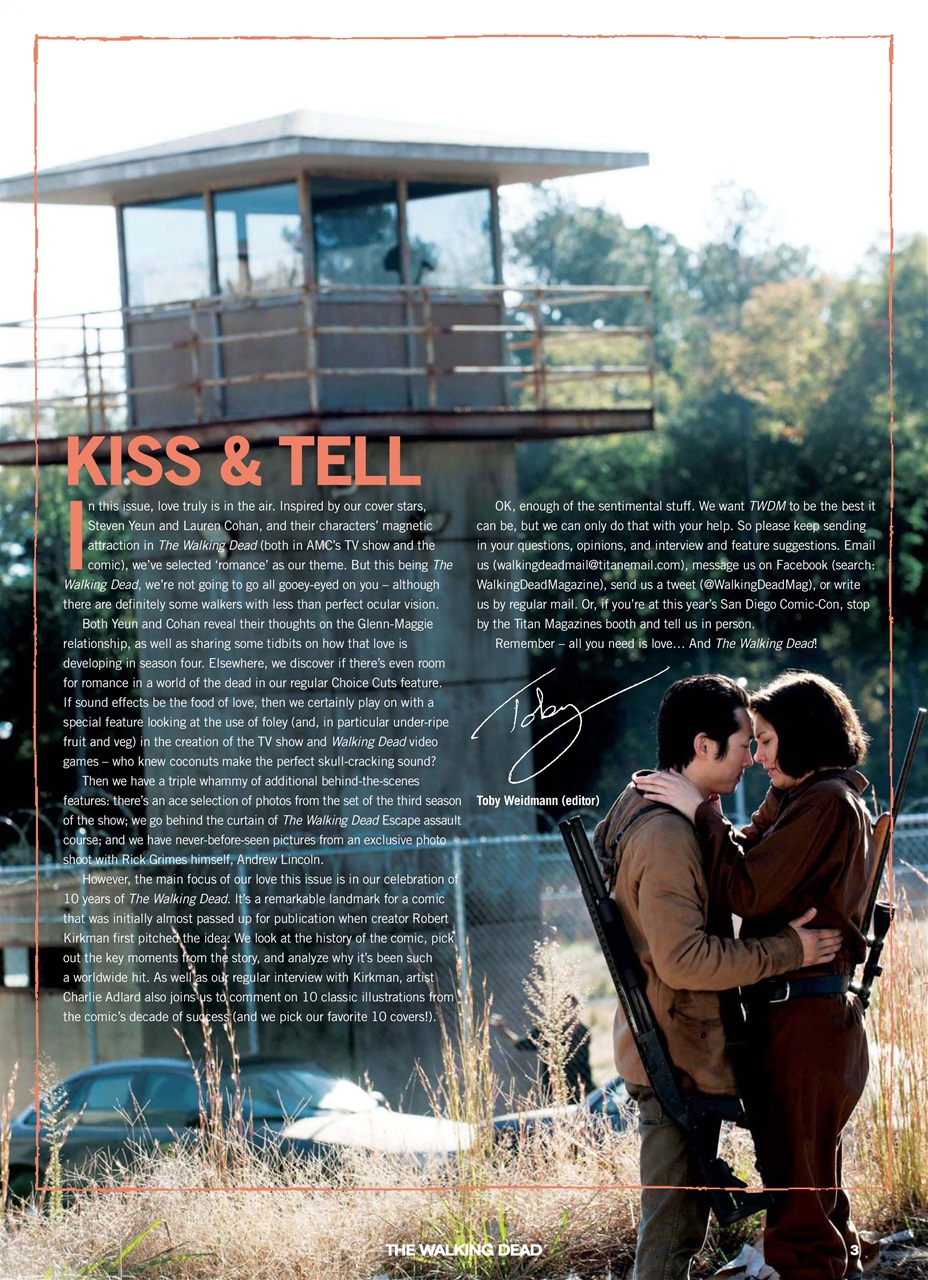 The Walking Dead Magazine Preview Pages