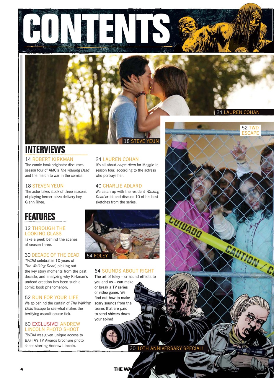 The Walking Dead Magazine Preview Pages