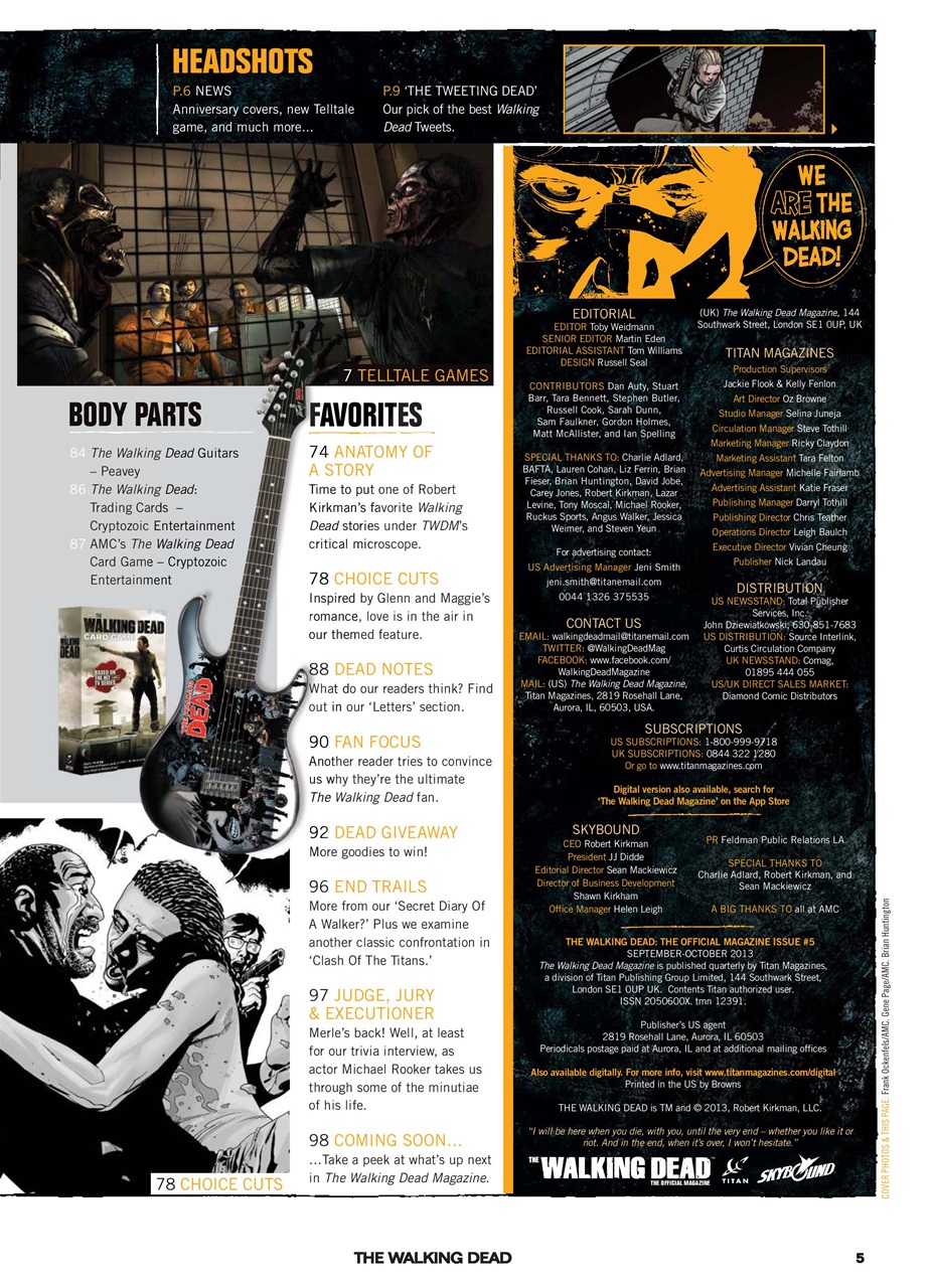 The Walking Dead Magazine Preview Pages
