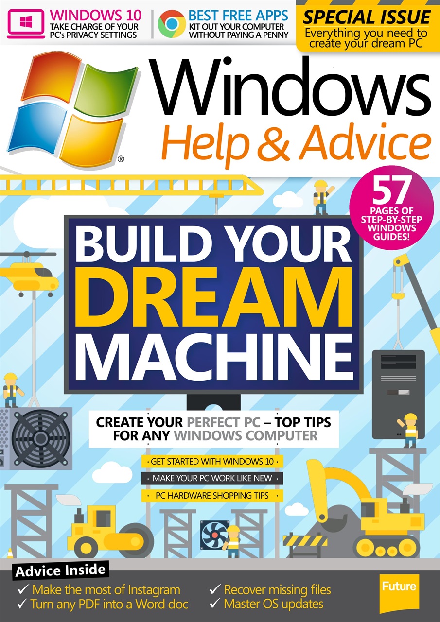 Windows Help & Advice Preview Pages