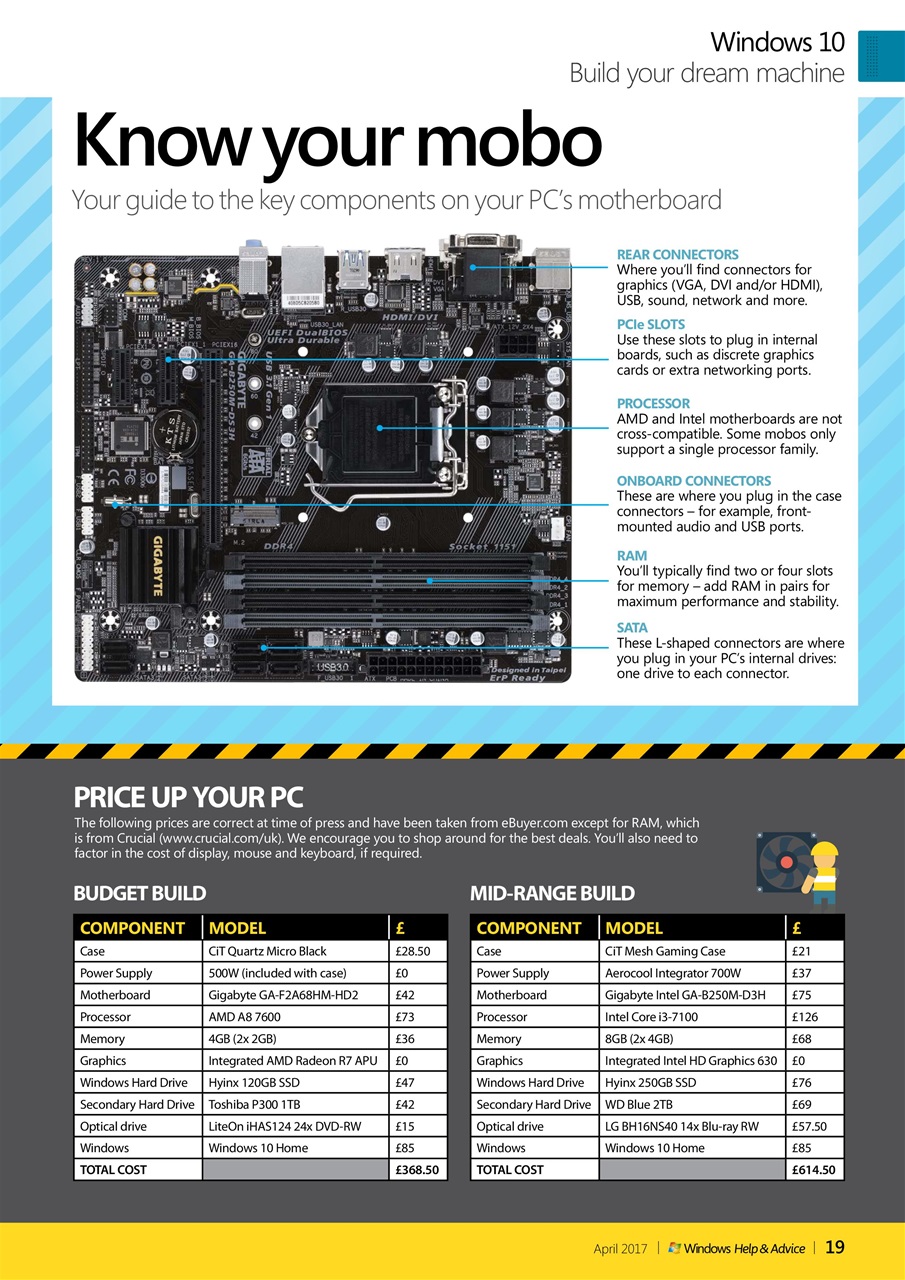 Windows Help & Advice Preview Pages