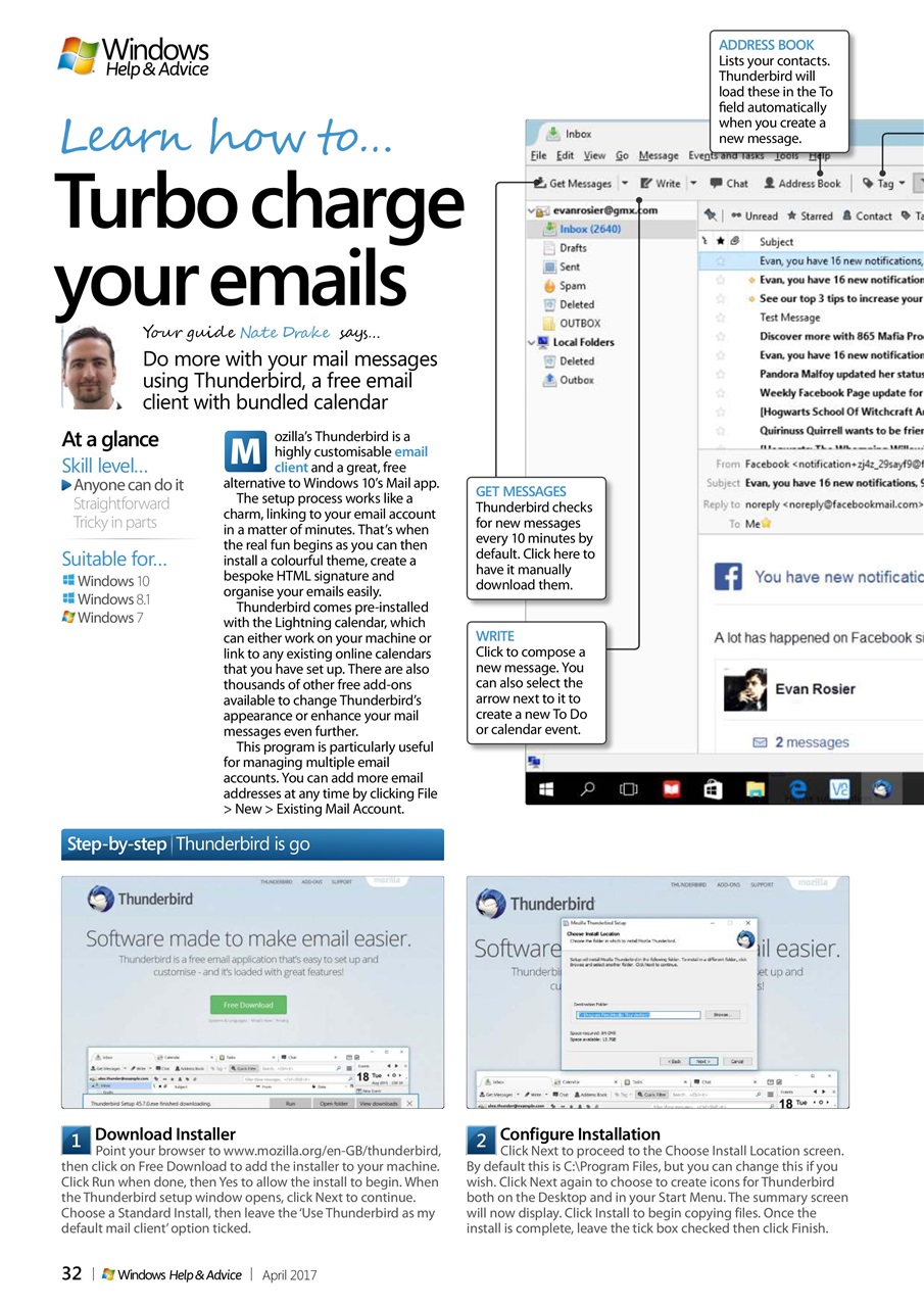 Windows Help & Advice Preview Pages