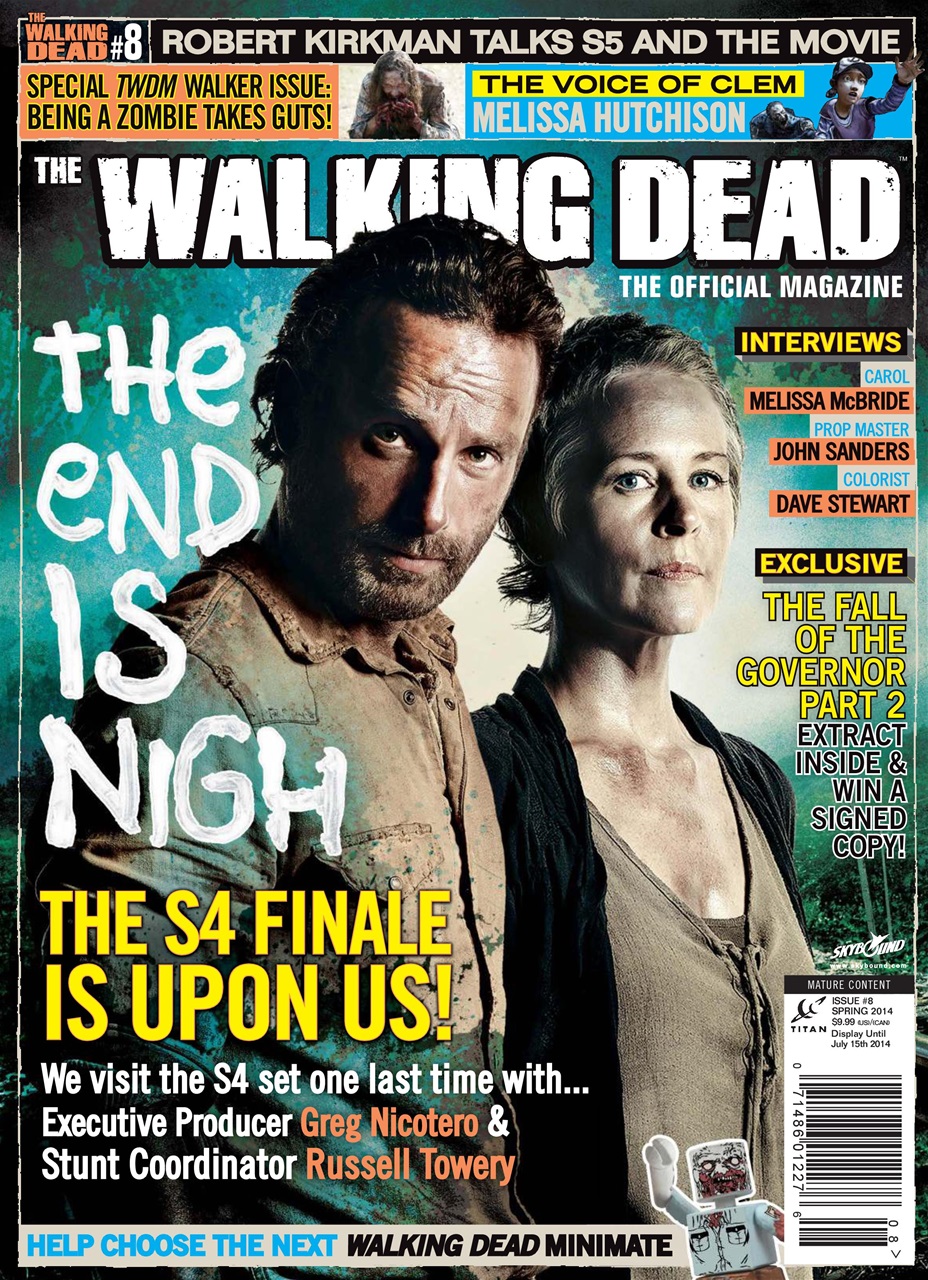 The Walking Dead Magazine Preview Pages