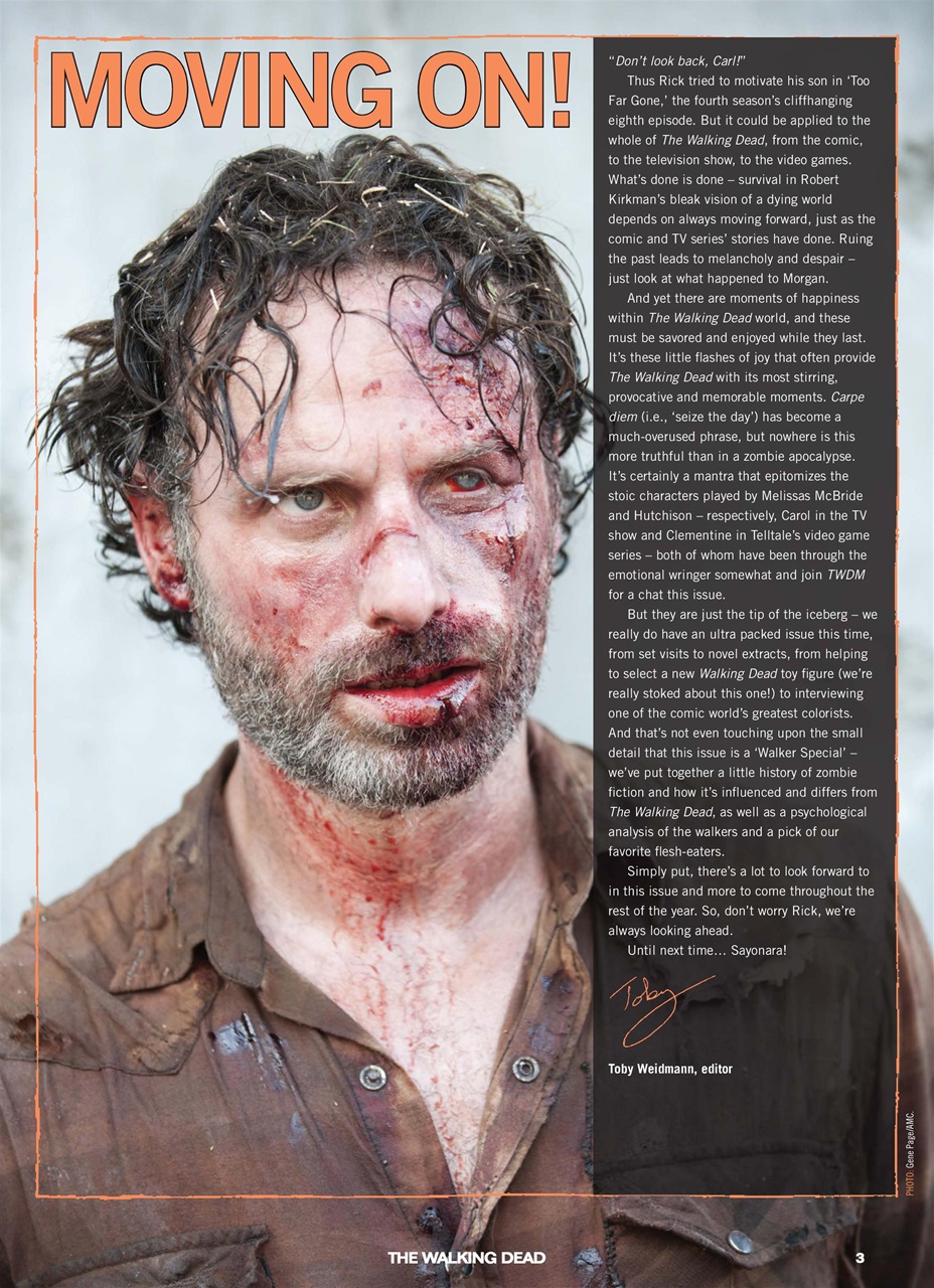The Walking Dead Magazine Preview Pages