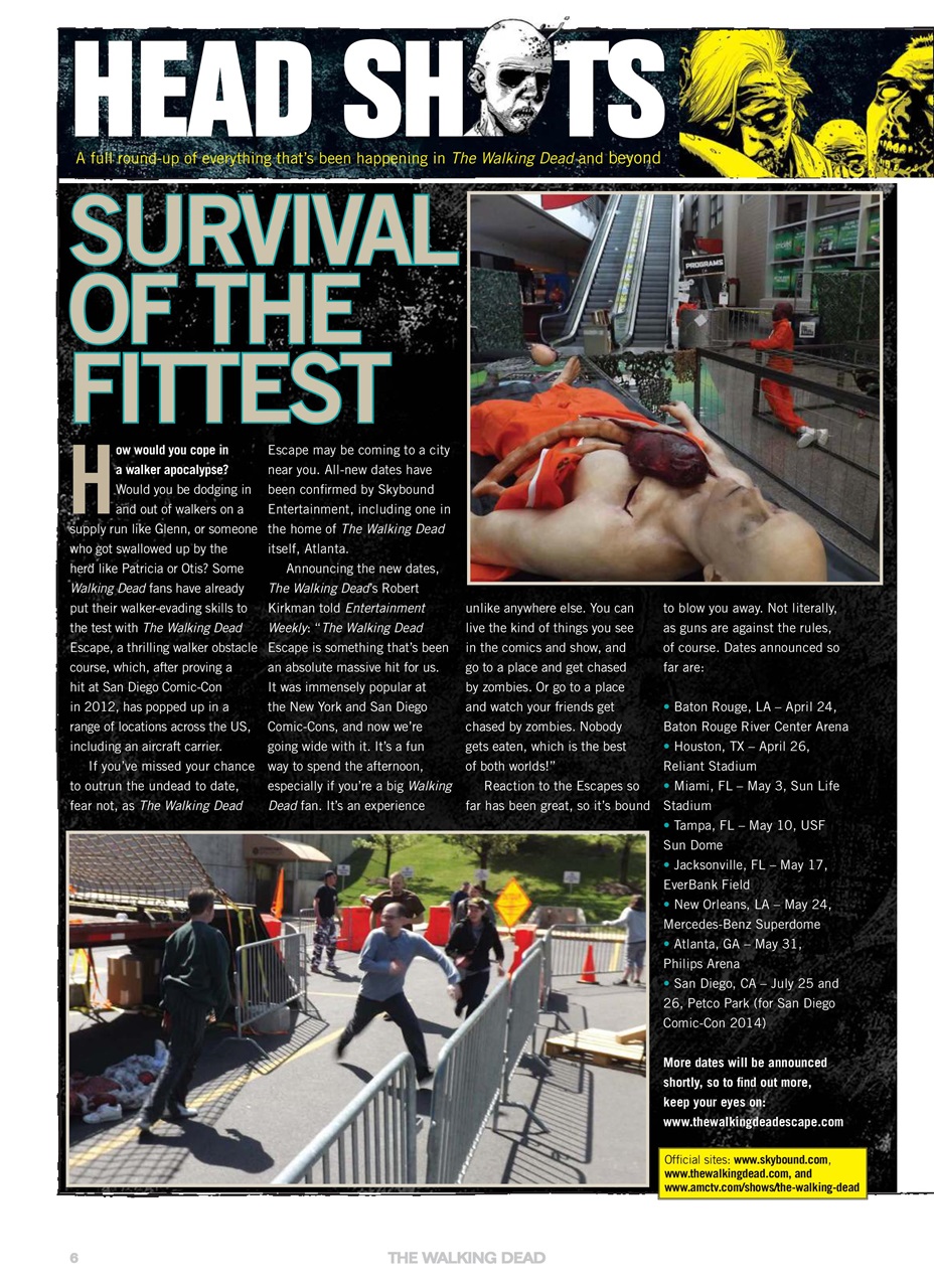 The Walking Dead Magazine Preview Pages