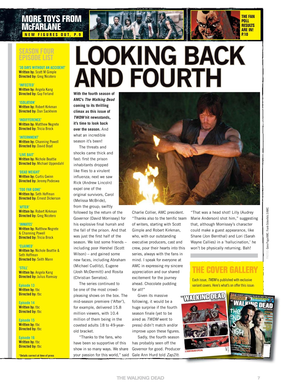 The Walking Dead Magazine Preview Pages