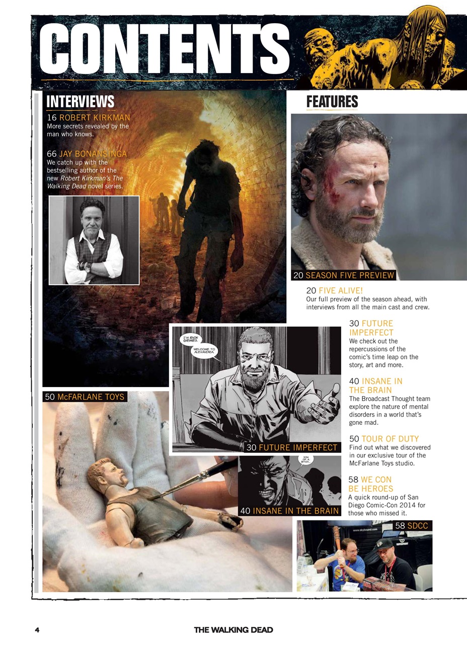 The Walking Dead Magazine Preview Pages