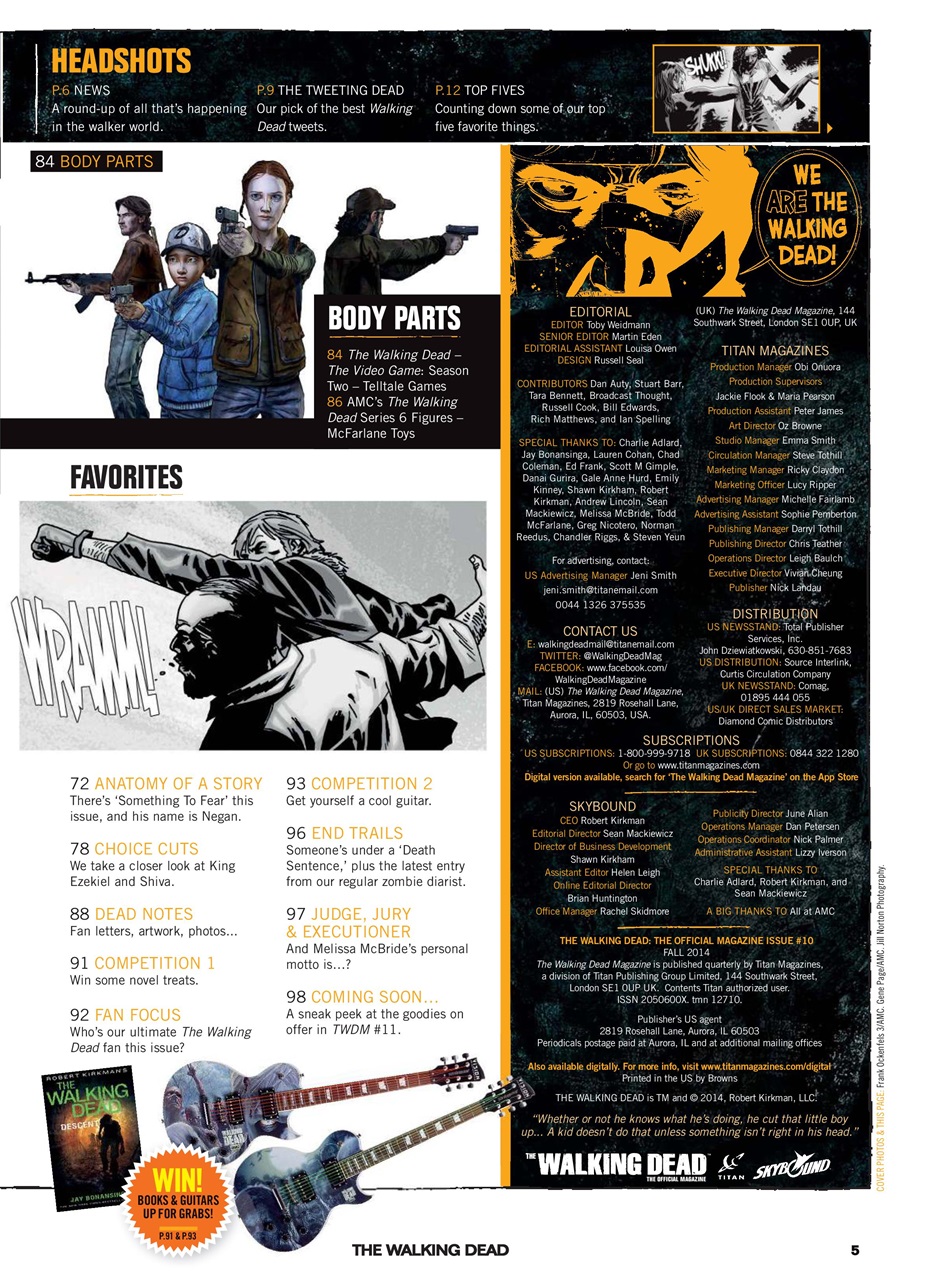 The Walking Dead Magazine Preview Pages