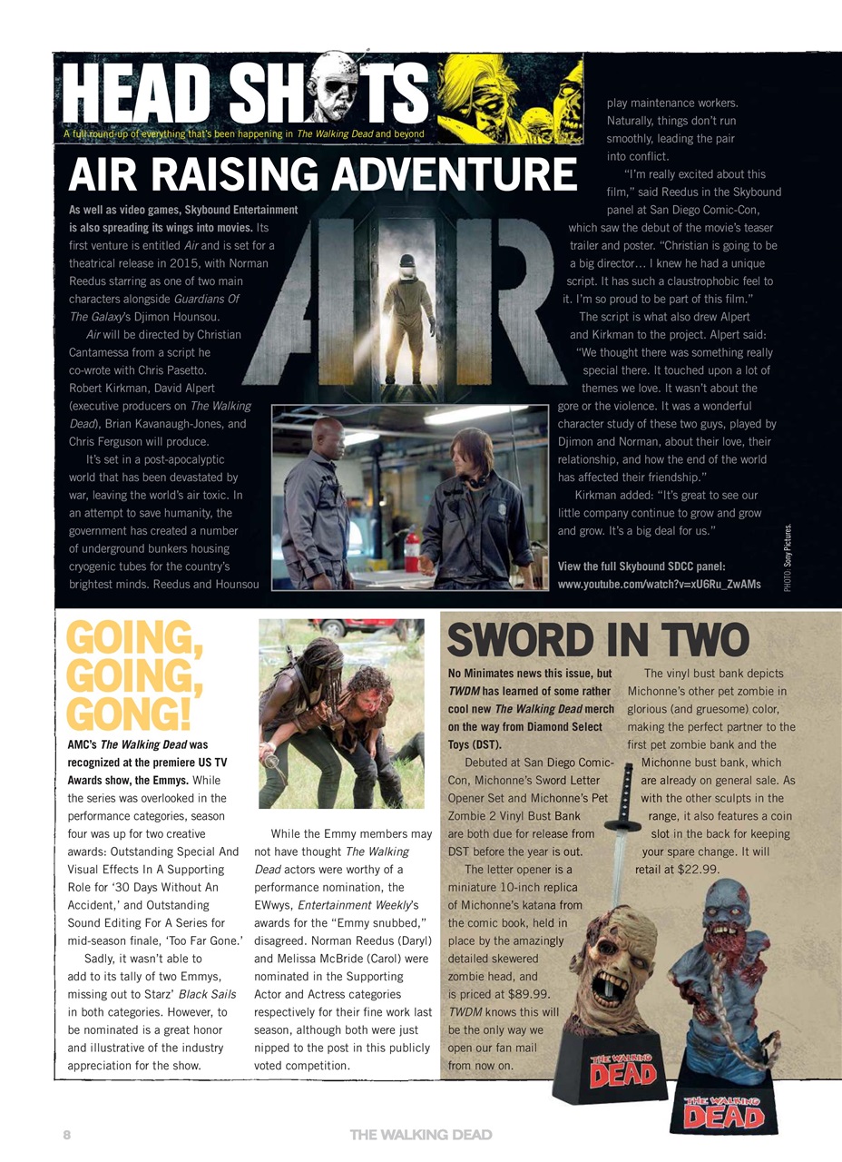 The Walking Dead Magazine Preview Pages