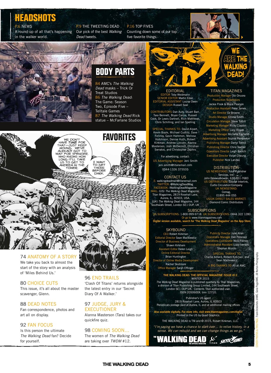 The Walking Dead Magazine Preview Pages