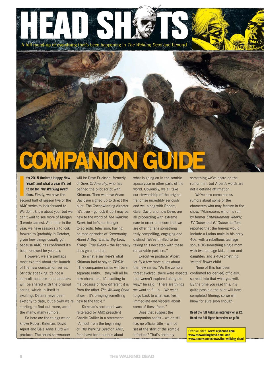 The Walking Dead Magazine Preview Pages