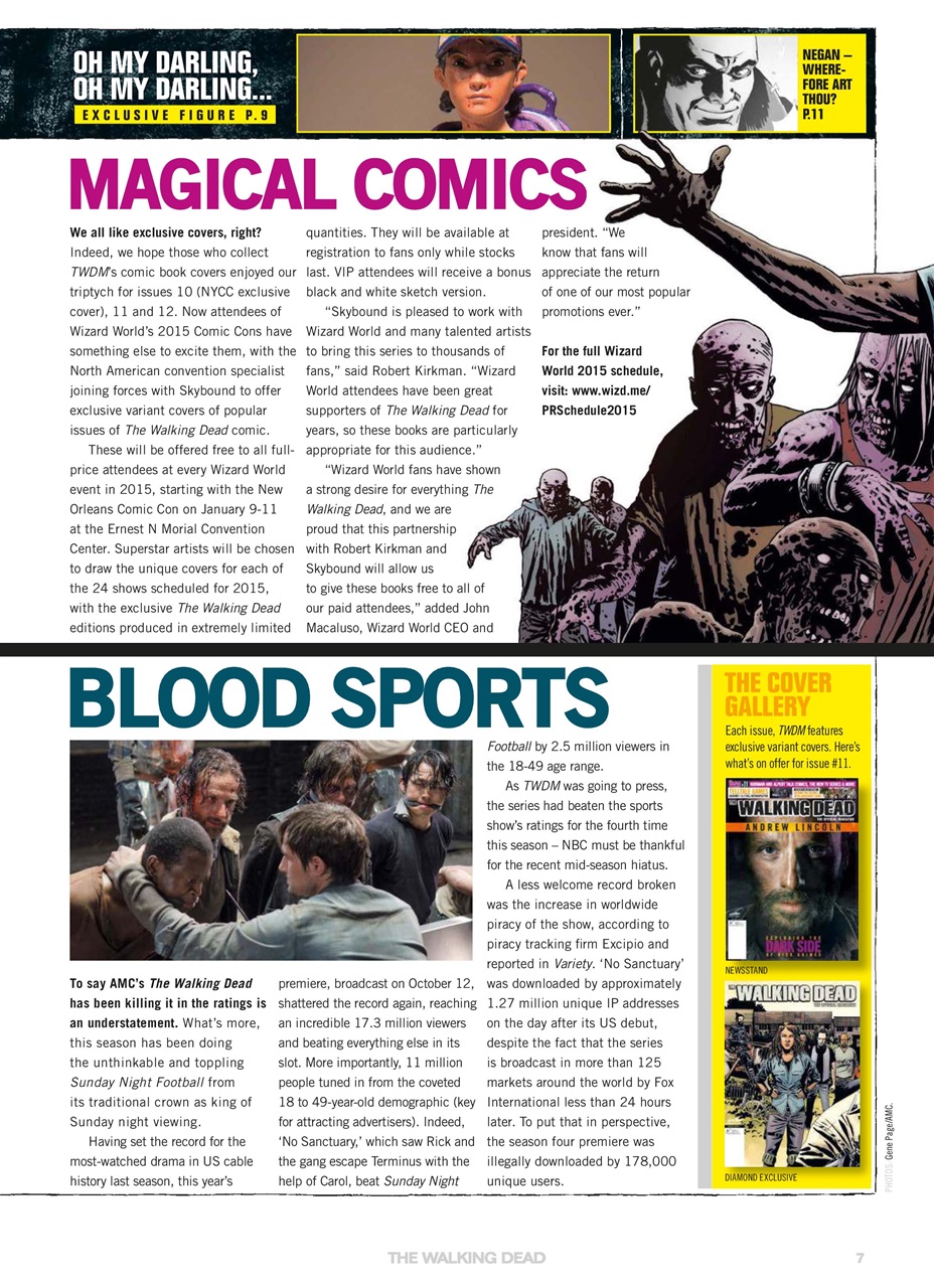 The Walking Dead Magazine Preview Pages