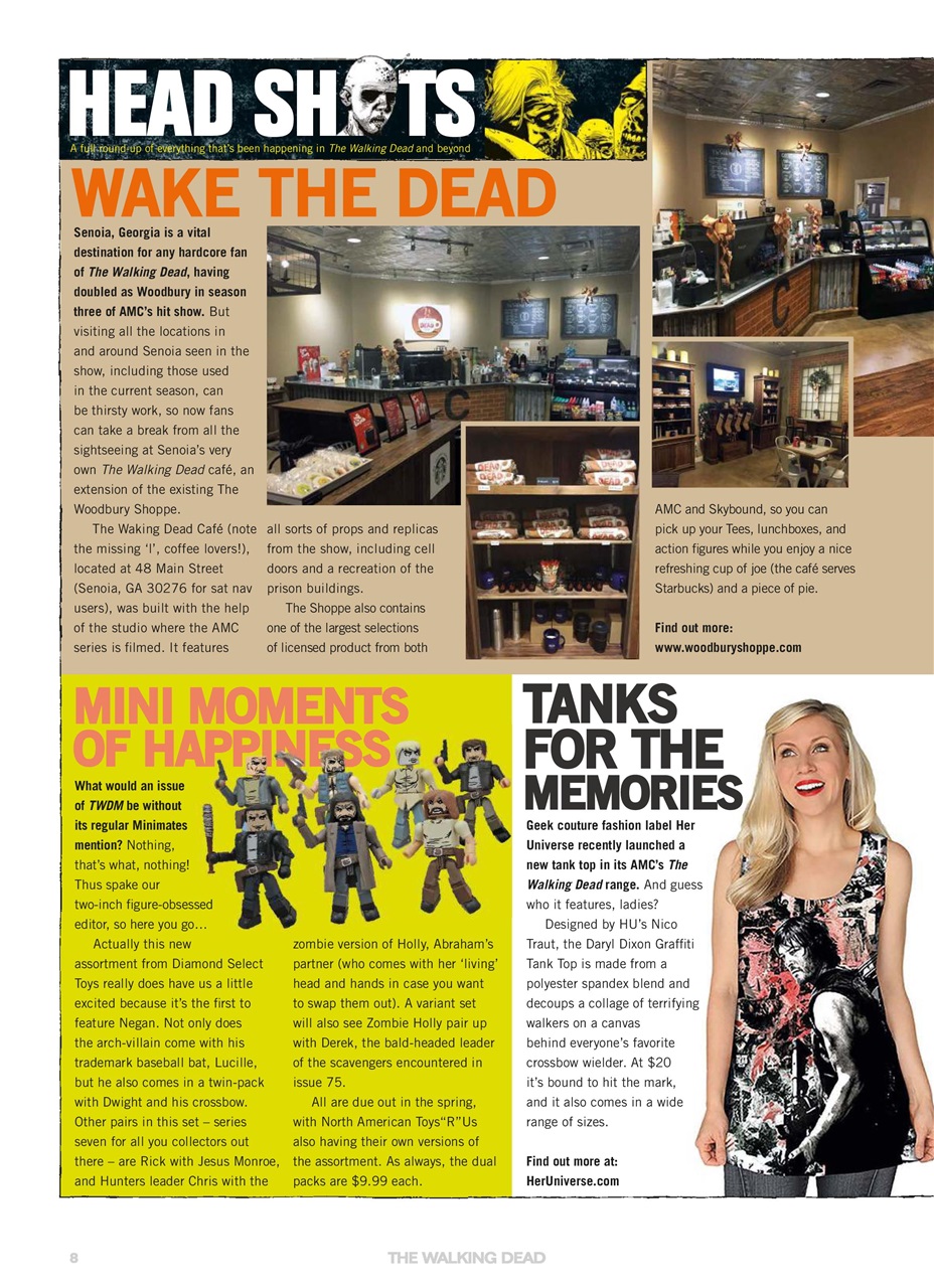 The Walking Dead Magazine Preview Pages