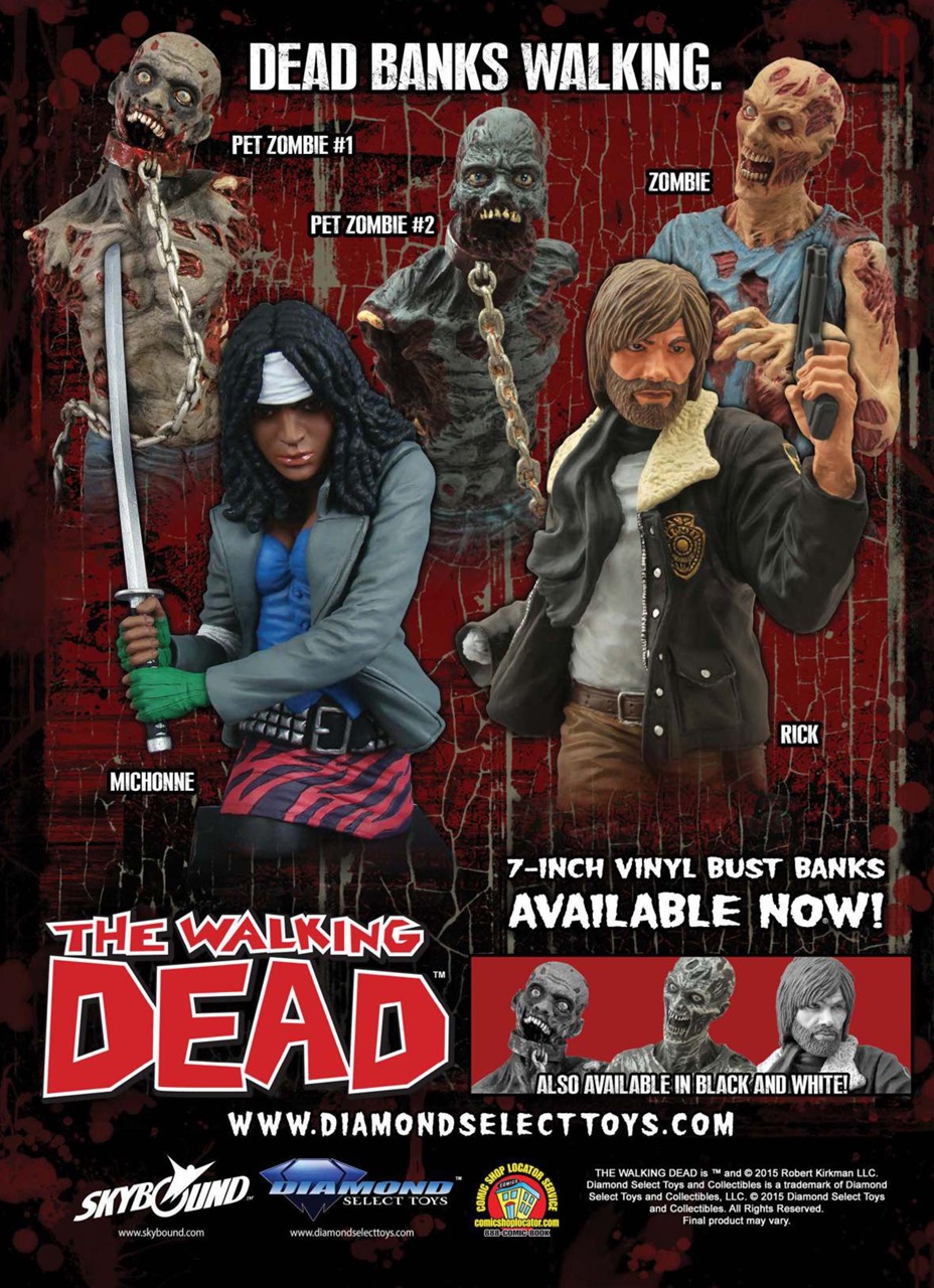 The Walking Dead Magazine Preview Pages