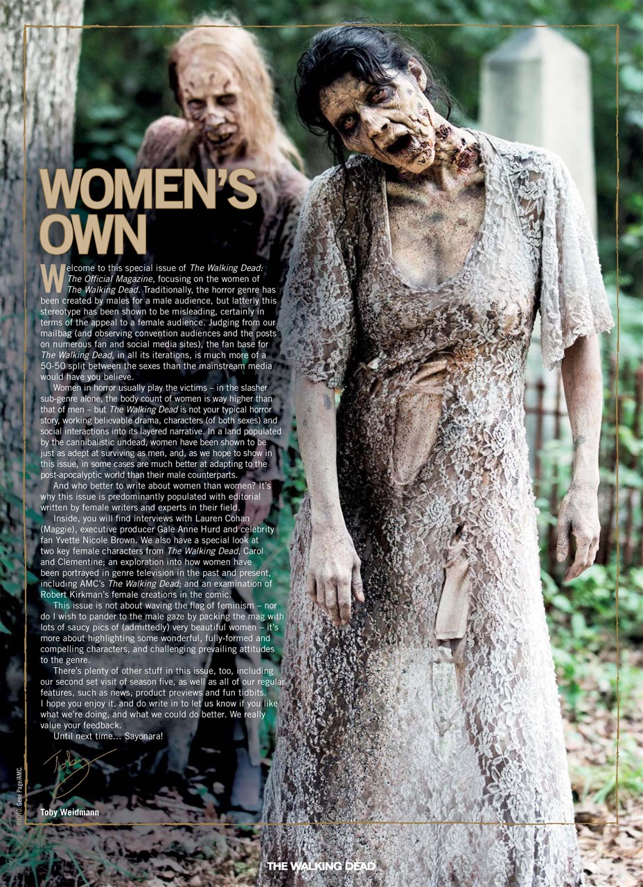 The Walking Dead Magazine Preview Pages