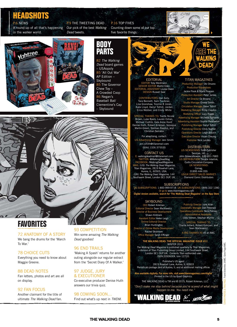The Walking Dead Magazine Preview Pages