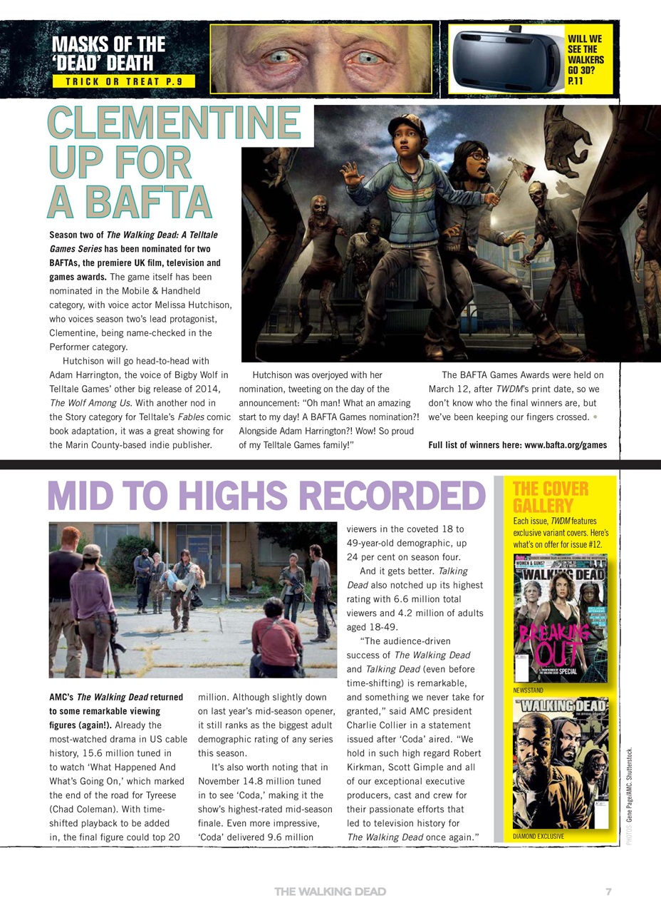 The Walking Dead Magazine Preview Pages
