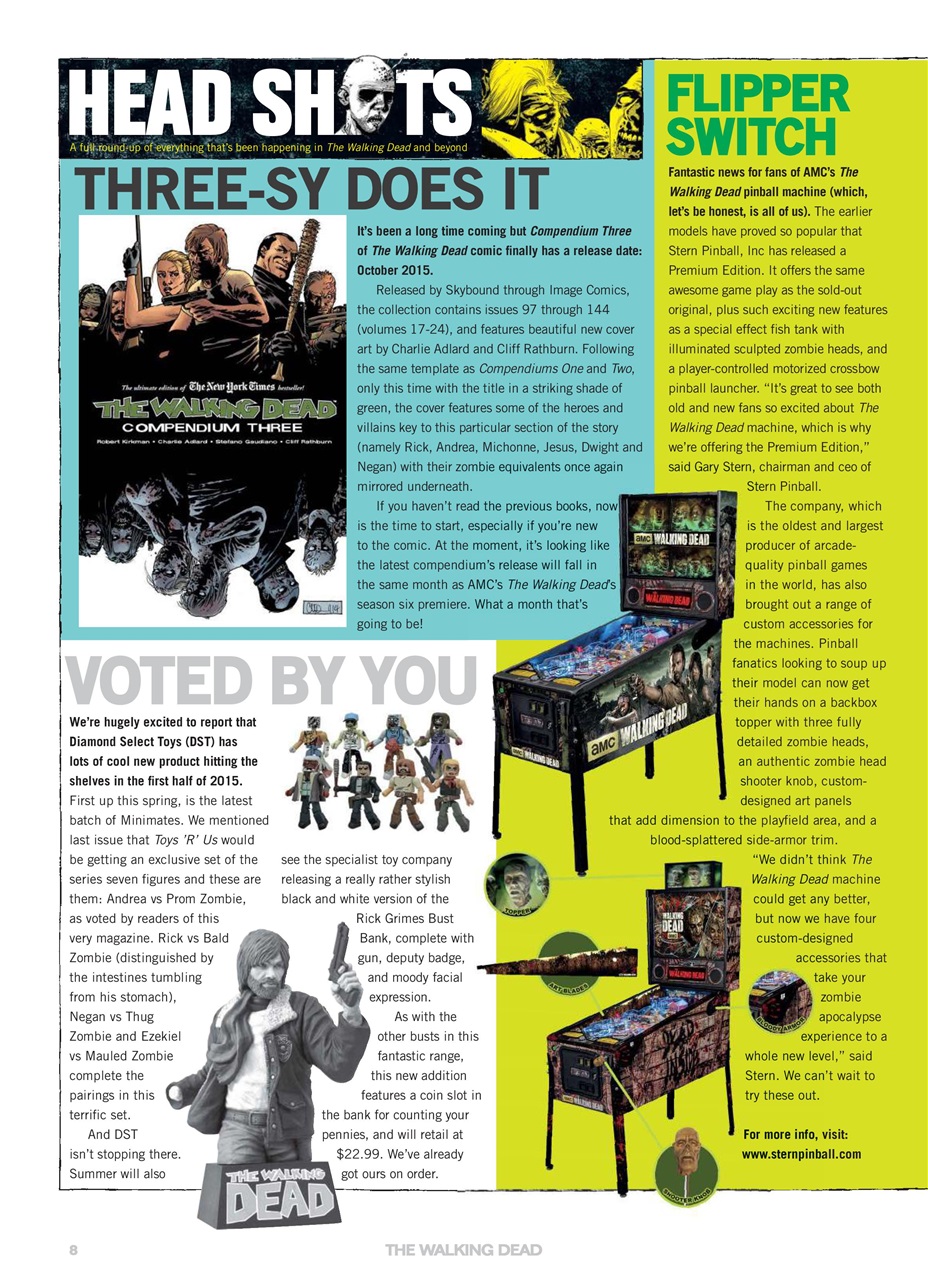 The Walking Dead Magazine Preview Pages