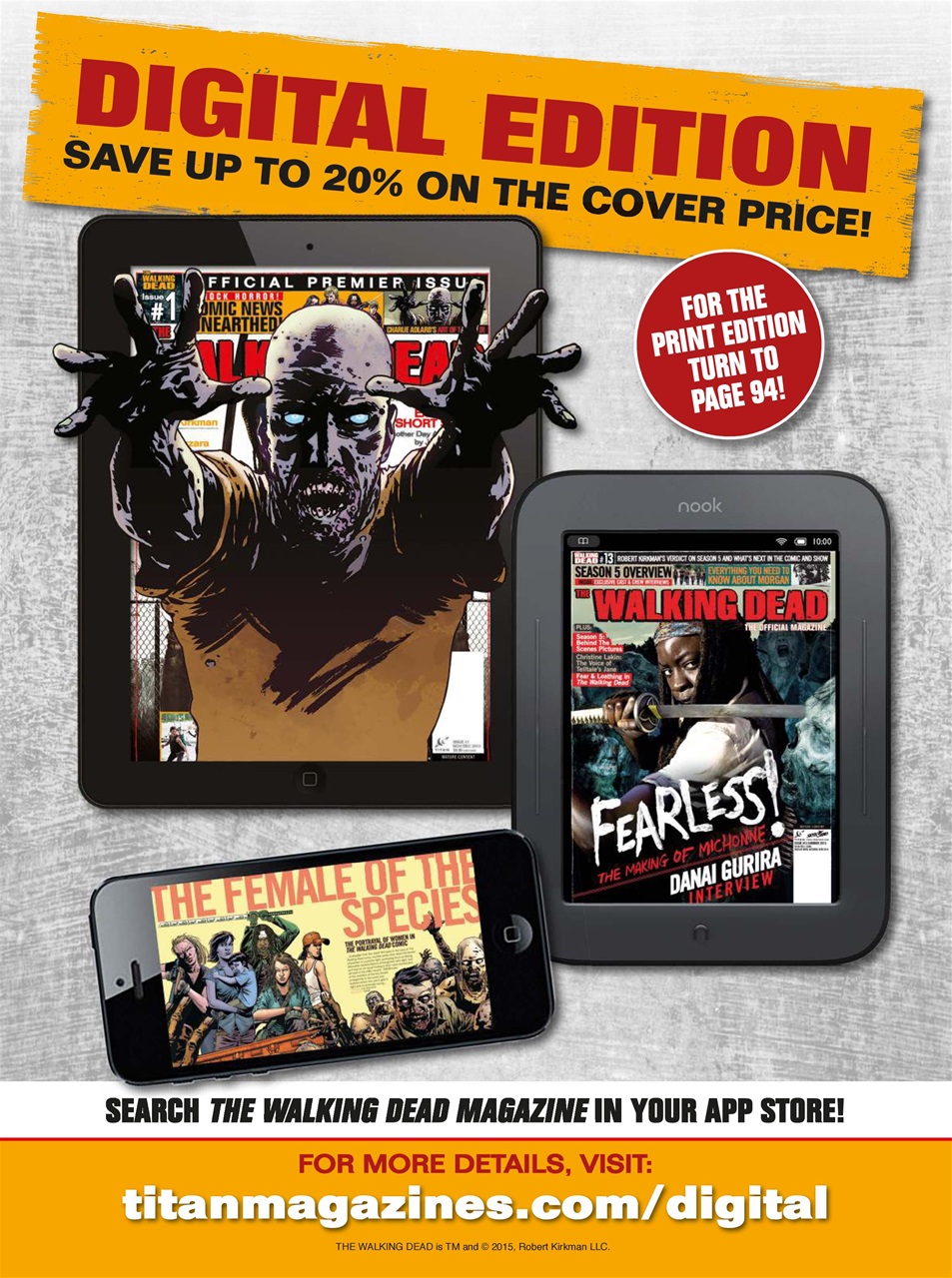 The Walking Dead Magazine Preview Pages