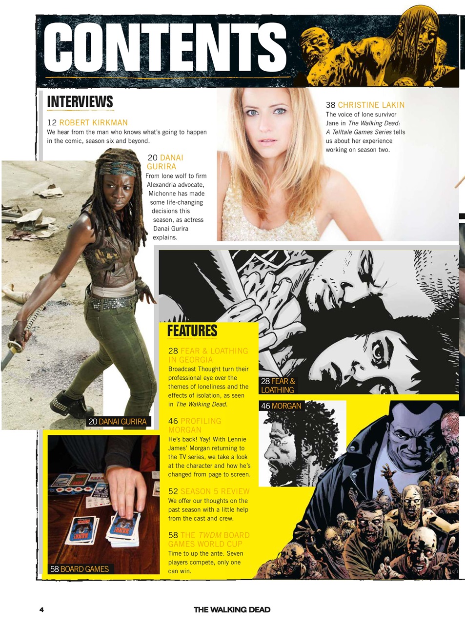 The Walking Dead Magazine Preview Pages