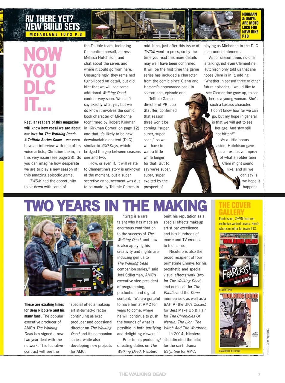 The Walking Dead Magazine Preview Pages