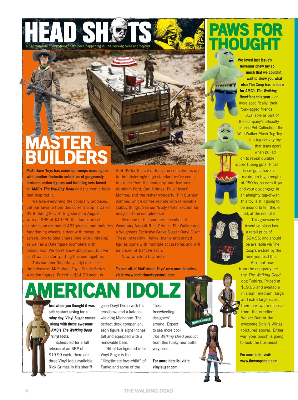 The Walking Dead Magazine Preview Pages