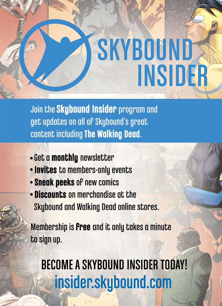 The Walking Dead Magazine Preview Pages