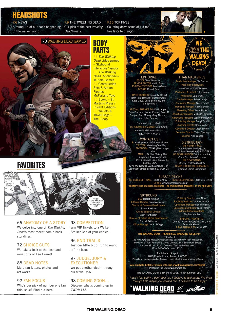 The Walking Dead Magazine Preview Pages