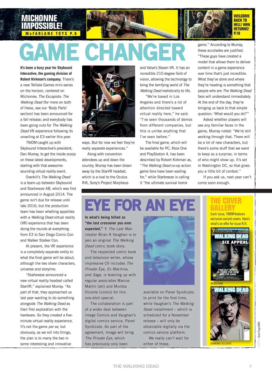 The Walking Dead Magazine Preview Pages