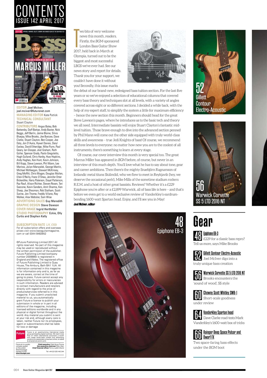 Bass Player UK Preview Pages
