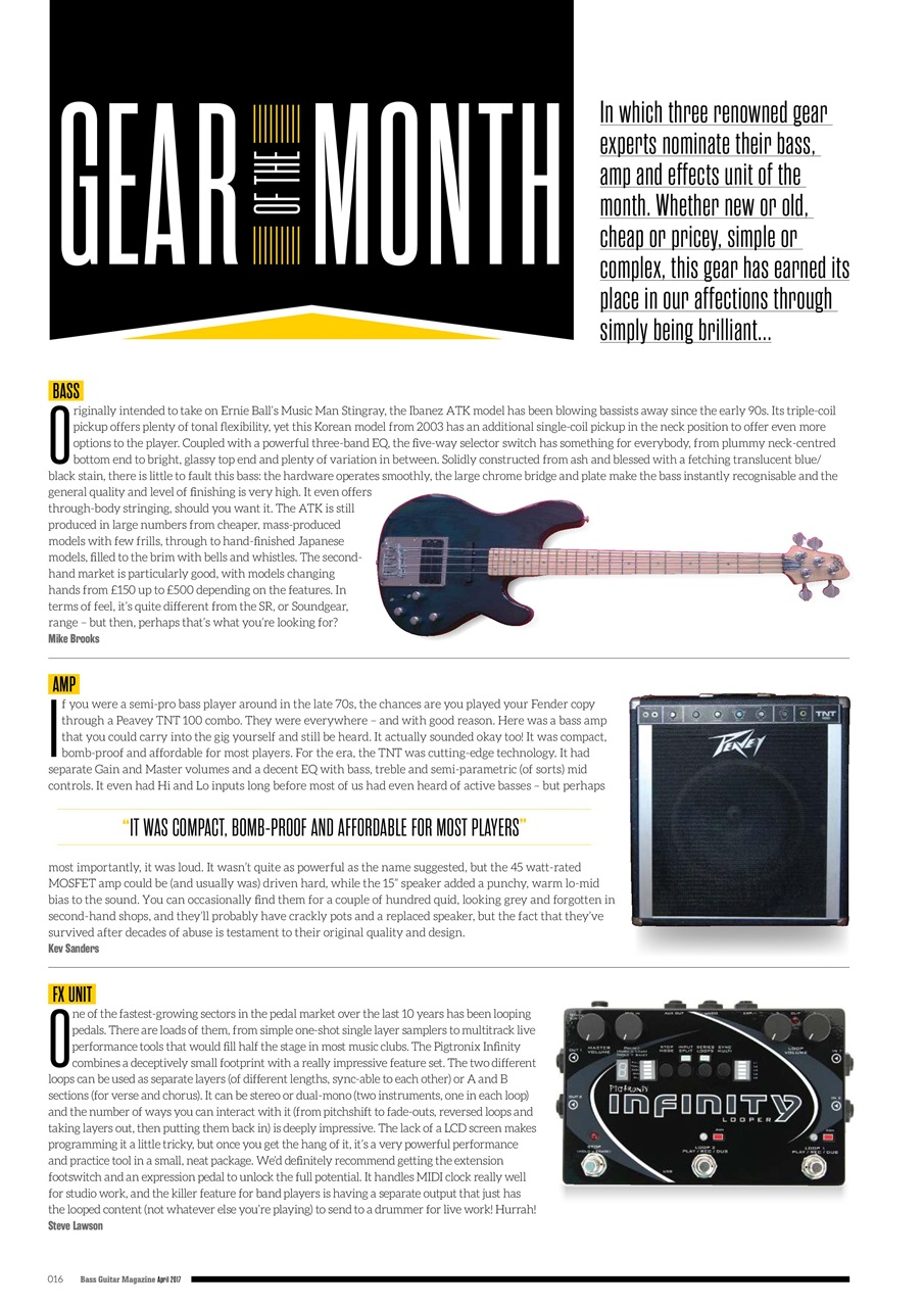 Bass Player UK Preview Pages