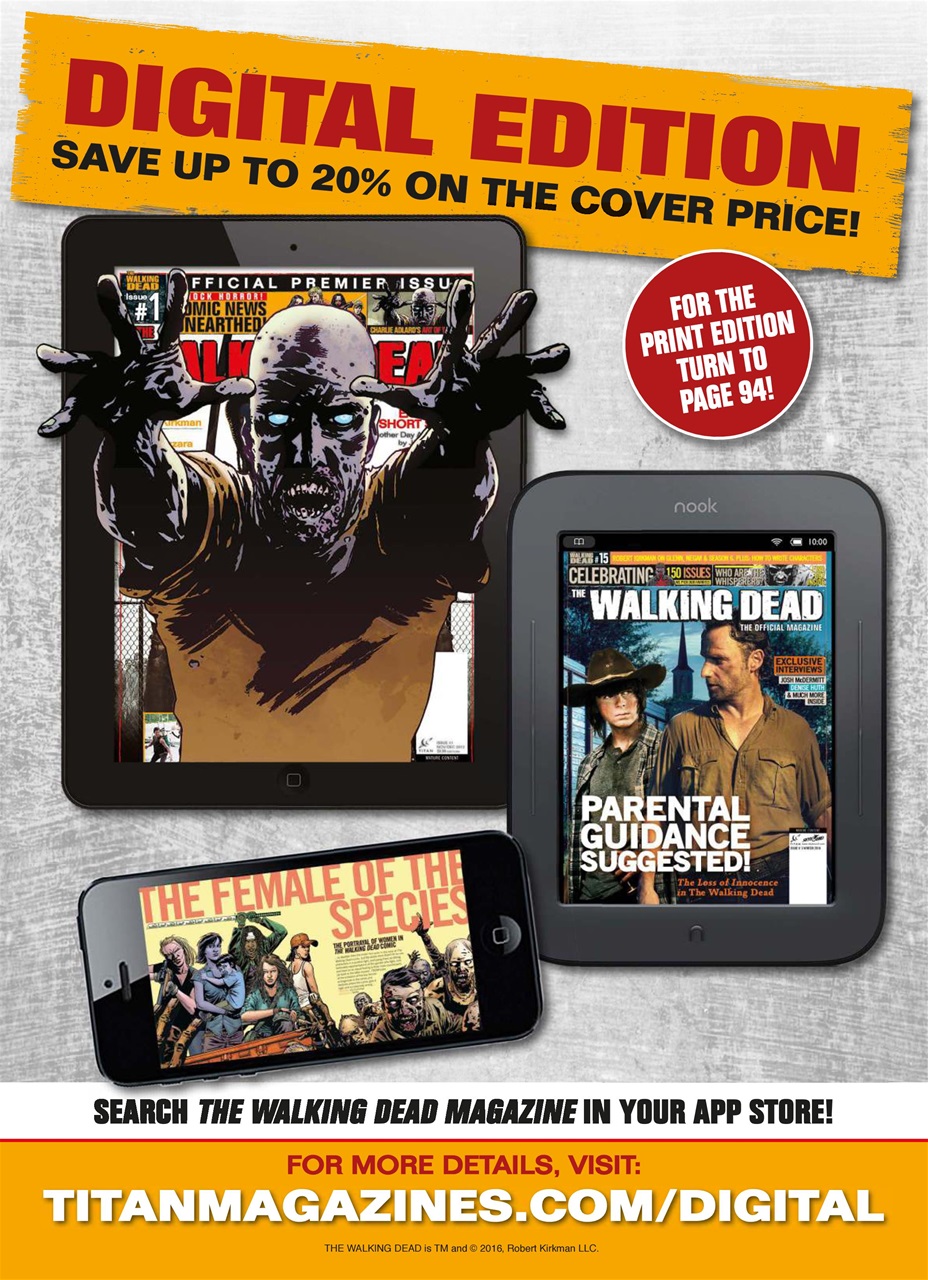 The Walking Dead Magazine Preview Pages