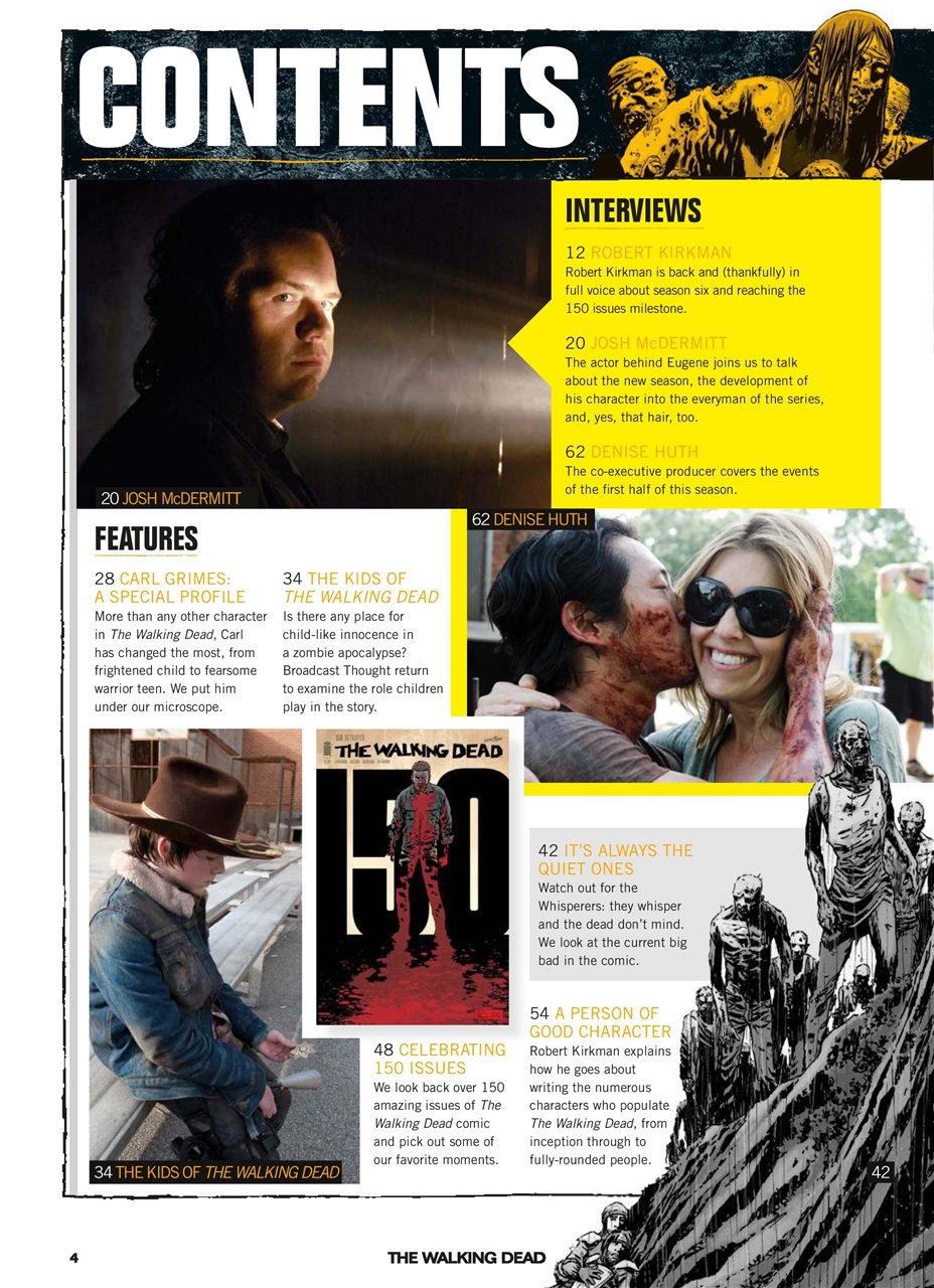 The Walking Dead Magazine Preview Pages