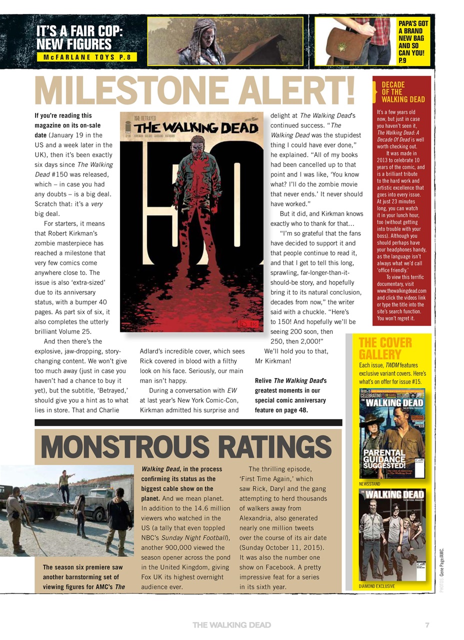 The Walking Dead Magazine Preview Pages
