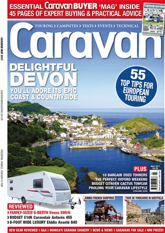 Caravan Magazine issue Delightful Devon | May 2017 | Caravan Magazine
