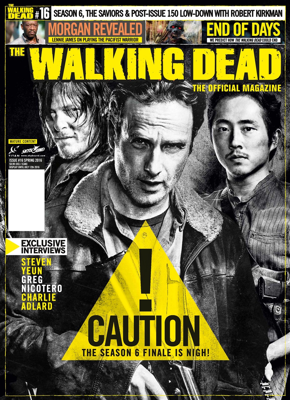 The Walking Dead Magazine Preview Pages