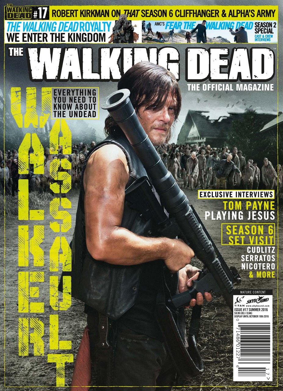 The Walking Dead Magazine Preview Pages