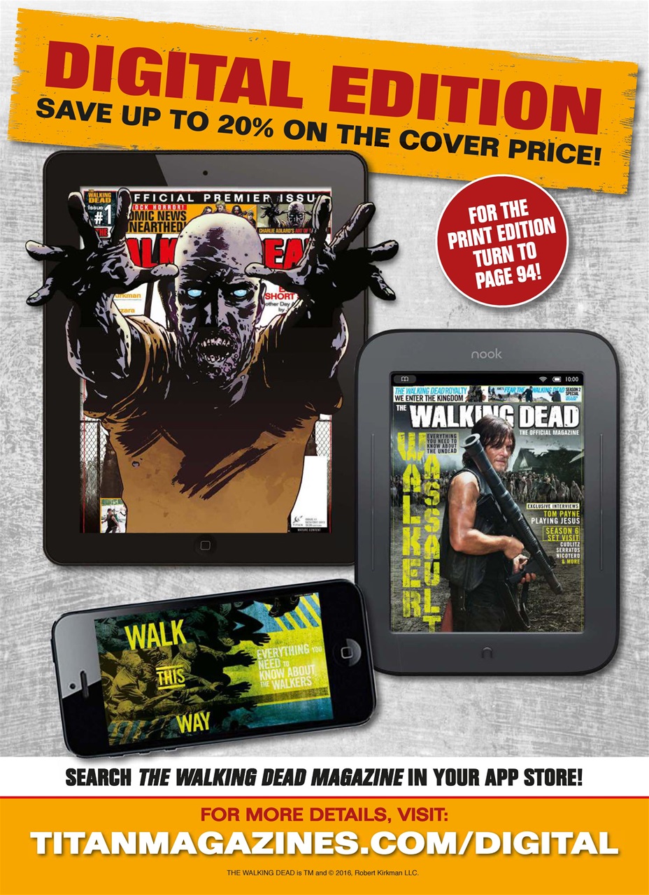 The Walking Dead Magazine Preview Pages