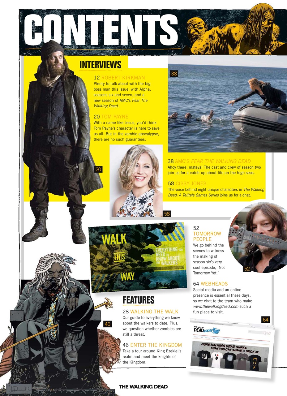 The Walking Dead Magazine Preview Pages