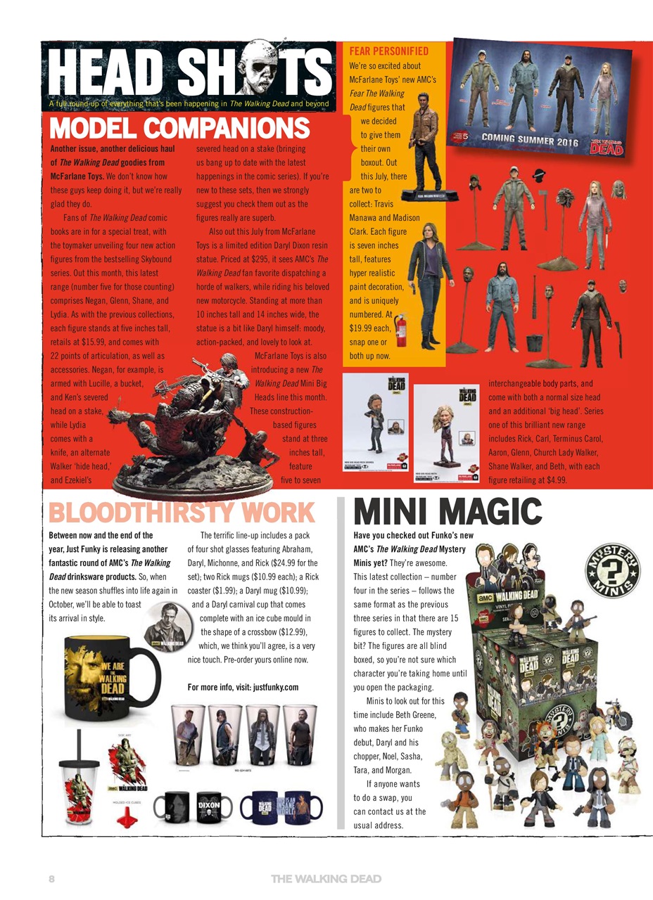 The Walking Dead Magazine Preview Pages