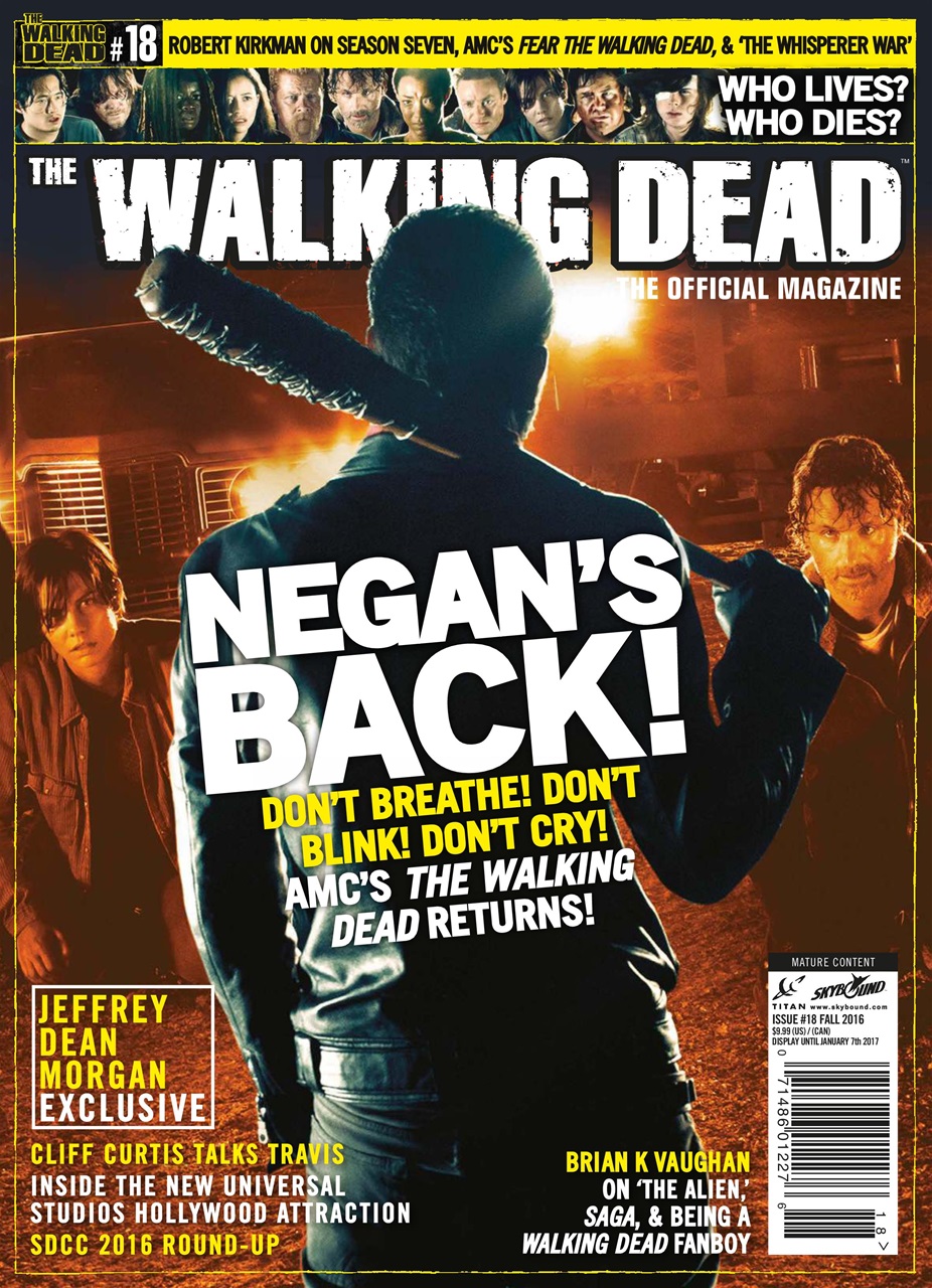 The Walking Dead Magazine Preview Pages