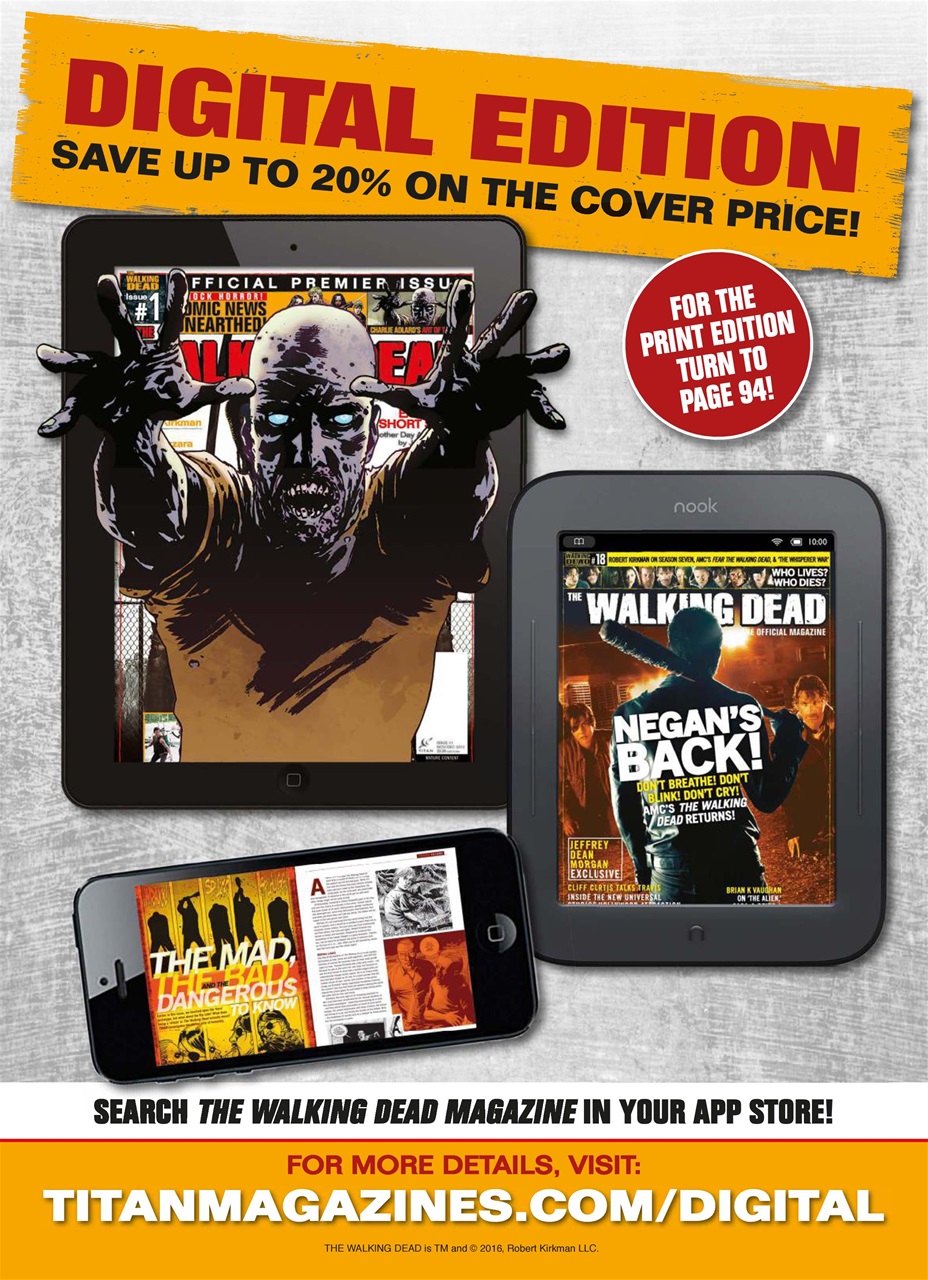 The Walking Dead Magazine Preview Pages