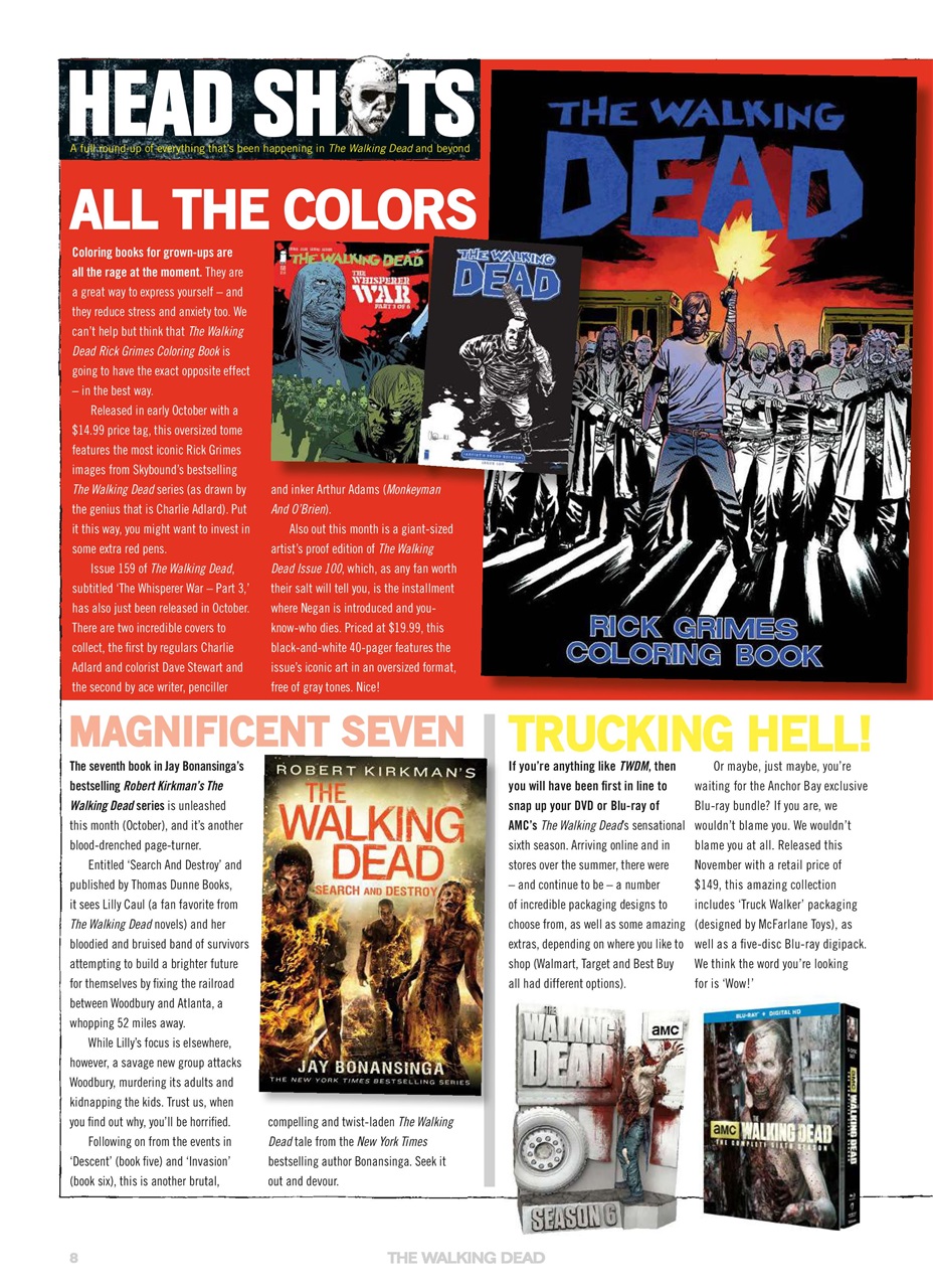 The Walking Dead Magazine Preview Pages