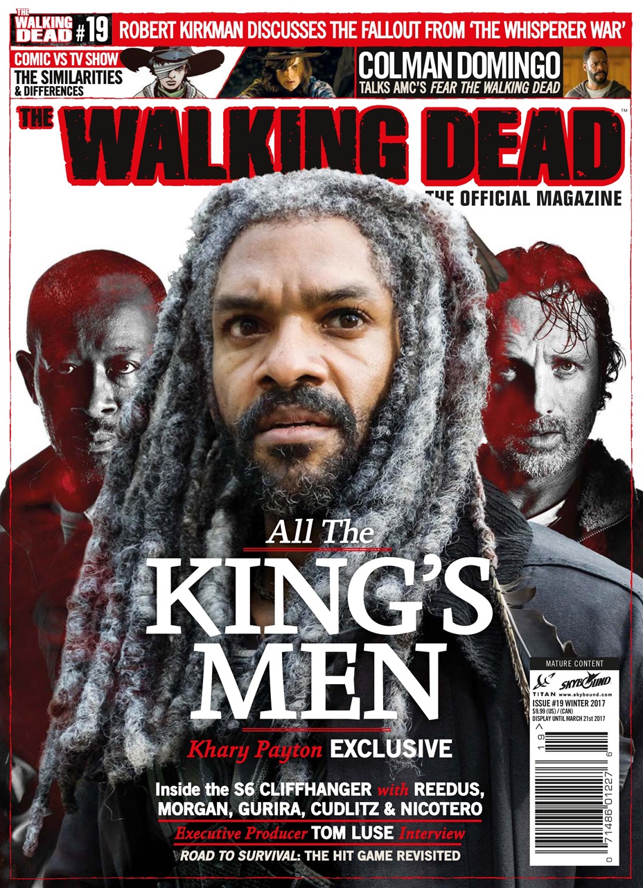 The Walking Dead Magazine Preview Pages
